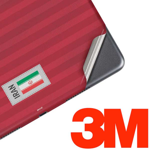 Iran Soccer Flag iPad Skins